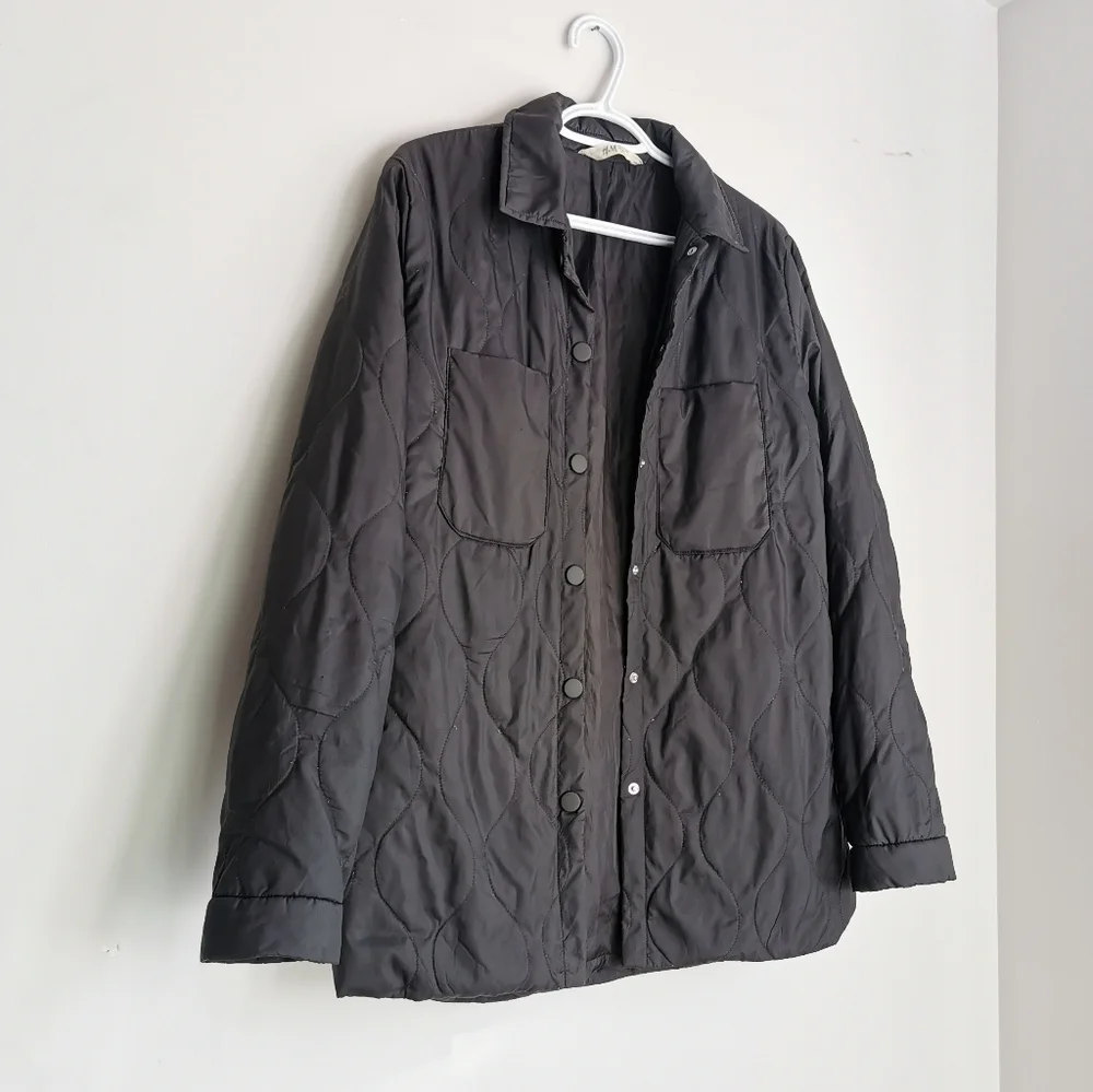 Quilted Collared Jacket - Picture 2 of 10